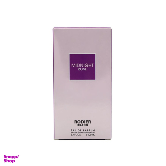 ادوپرفیوم زنانه رودیر مدل میدنایت رز