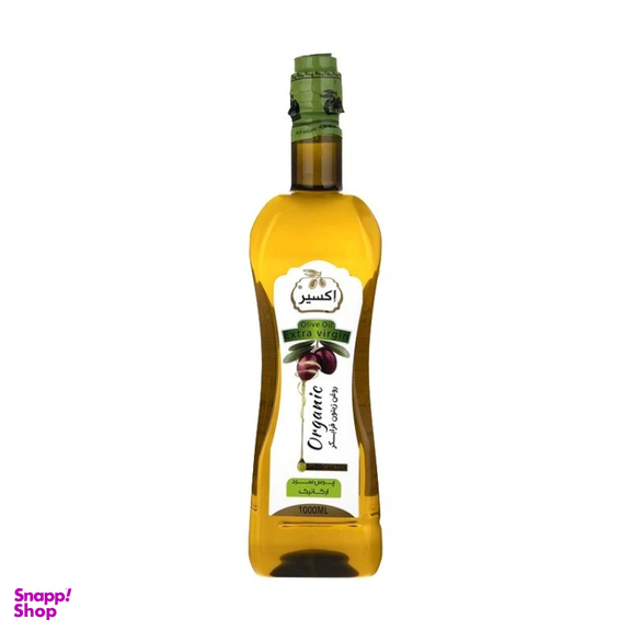 روغن زیتون فرابکر ارگانیک اکسیر حجم 1 لیتر