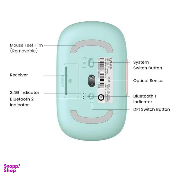 ماوس بی سیم یوگرین مدل MU102 کد 15722
