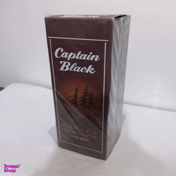 ادوتویلت مردانه لوکا باسی مدل کاپیتان بلک حجم 100 میلی لیتر