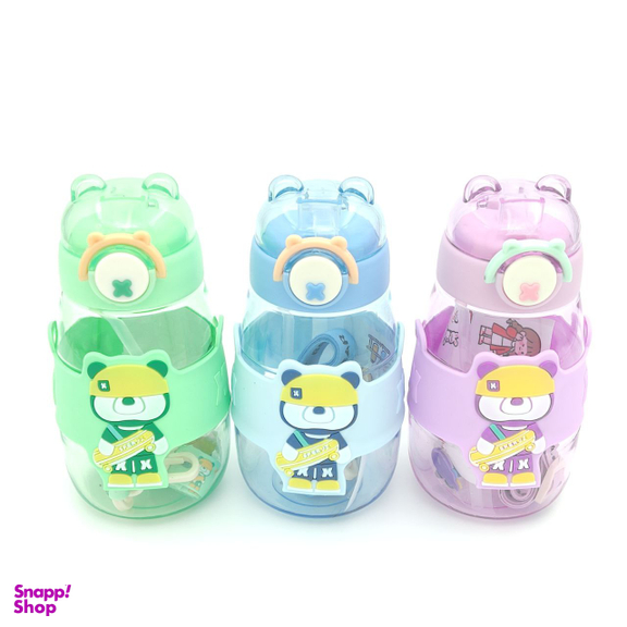 قمقمه کودک مدل خرسی گنجایش 550 میلی لیتر