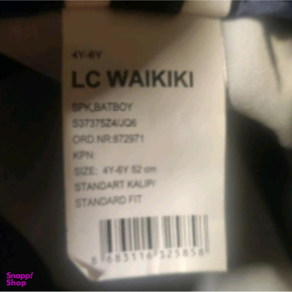 کلاه کپ پسرانه ال سی وایکیکی مدل 2012