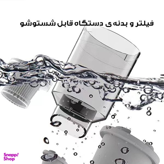 جارو شارژی و دمنده خودرو مدل JB107 GRY