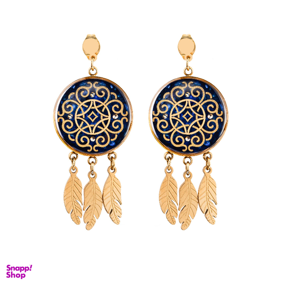 گوشواره زنانه الون مدل آویز دار مهوا کد P06220008003A