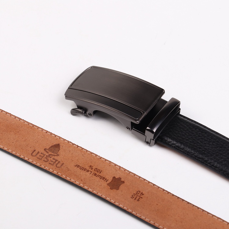 کمربند مردانه چرم نسن مدل ریلی