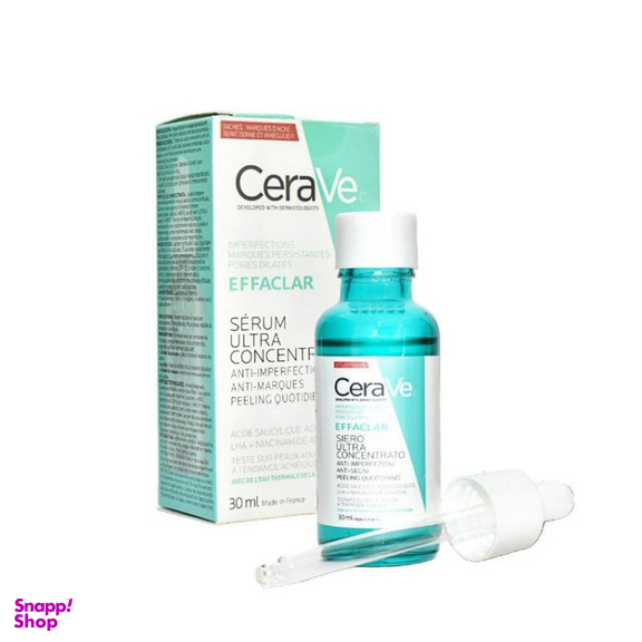 سرم ضدجوش و منافذ CERAVE مدل EFFACLAR حجم 30 میلی لیتر