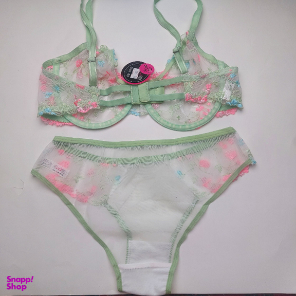 ست شورت و سوتین زنانه نوشه پوش کد 88933 رنگ سفید