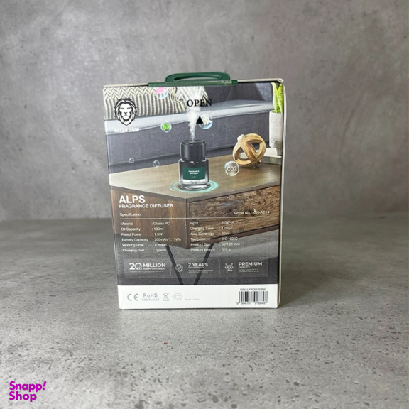 خوشبو کننده خودرو گرین لاین مدل ALPS