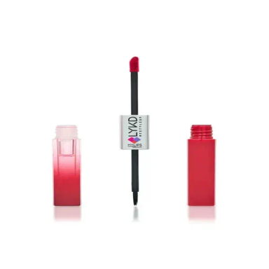 رژ لب دو سر مایع لایکد کد 371 مدل lykd mylips رنگ قرمز