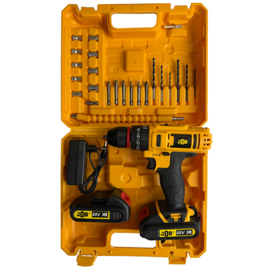 پیچ گوشتی شارژی جاب مدل JB-88 POWER X مجموعه 40 عددی