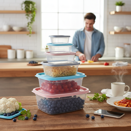 ظرف نگهدارنده نورینو مدل پویا کد 007 مجموعه 6 عددی