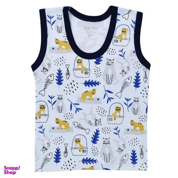 تاپ نوزادی بی بی وان مدل گربه