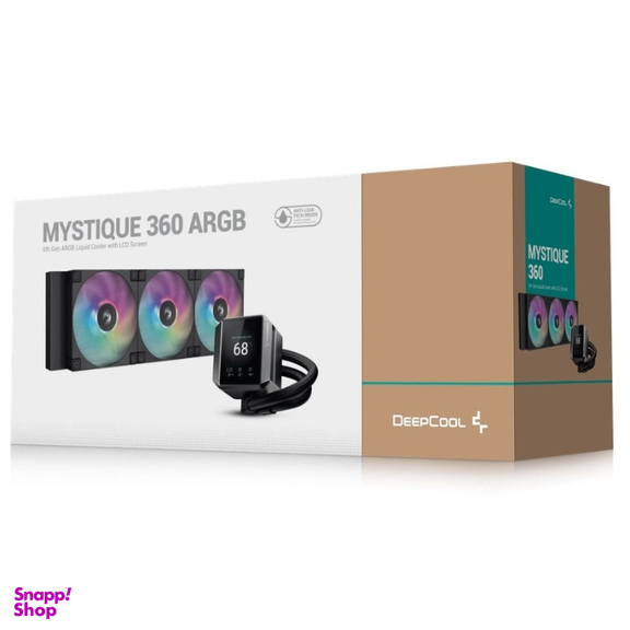 خنک کننده مایع پردازنده دیپ کول مدل MYSTIQUE 360 ARGB