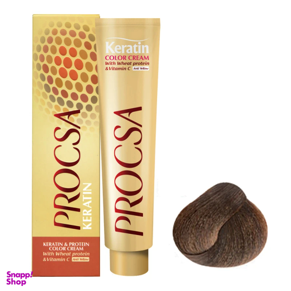 رنگ‌ مو پروکسا سری Chocolate شماره 5.37 رنگ قهوه ای شکلاتی روشن حجم 100 میلی لیتر