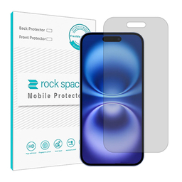 محافظ صفحه نمایش شفاف راک اسپیس مدل Resistant مناسب گوشی موبایل اپل iPhone 16