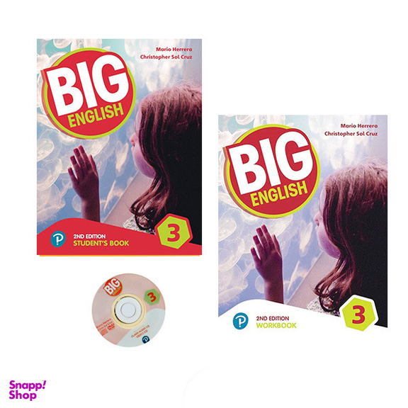 کتاب Big English ۳ اثر Mario Herrera and Christopher Sol Cruz انتشارات پیسون مجموعه ۲ جلدی