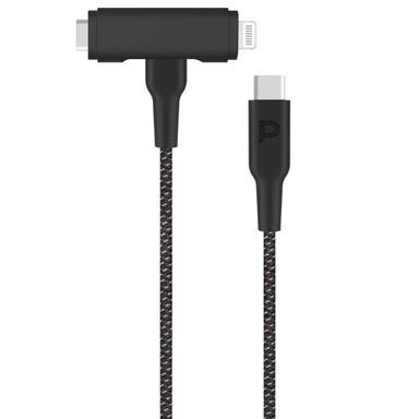 کابل شارژ Type-C به لایتنینگ و Type-C پاورولوژی مدل Pcab007