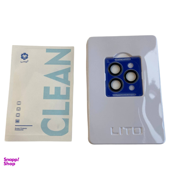 محافظ لنز دوربین موبایل لیتو مدل شابلون دار مناسب اپل iPhone 14 Pro/14 Pro Max