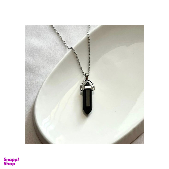 گردنبند ویونج مدل سنگی منشور چاکرا