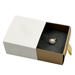 پلاک طلا 18 عیار زنانه طرح مروارید سواروسکی کد 136173