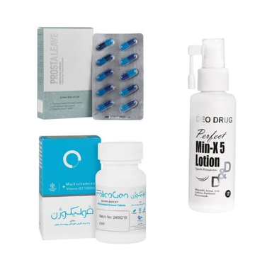 پک ضد ریزش مو مجموعه 3 عددی