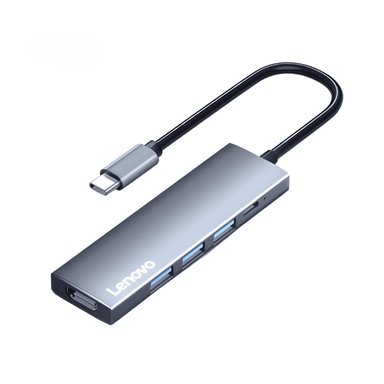 هاب USB-C لنوو مدل A5H 5in1