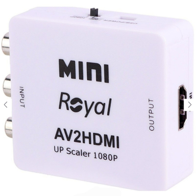 تبدیل AV به HDMI رویال مدل Mini HD Convertor