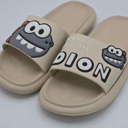 دمپایی زنانه زیتون مدل داینو کد 6799 رنگ کرم