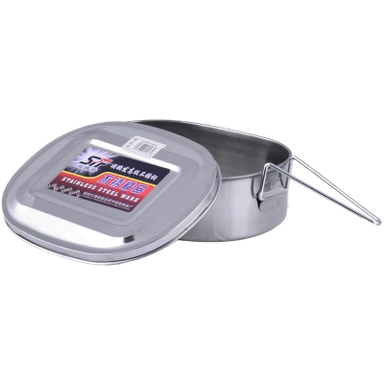 ظرف غذا مدل دو طبقه استیل 18