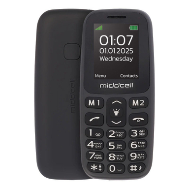 گوشی موبایل میدسل مدل M107 دو سیم کارت ظرفیت 32 مگابایت و رم 32 مگابایت