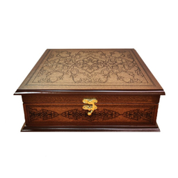 ست هدیه زعفران و هل ستاره زعفرانیه مدل کهربا کد 005