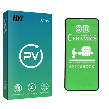 محافظ صفحه نمایش 9D اچ وی تی مدل PV glass مناسب برای گوشی موبایل اپل Iphone XR/11