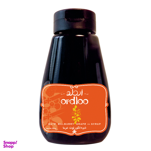 میکس شیره انگور توت و خرما اردلو وزن 750 گرم