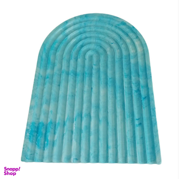 سینی بتنی طرح رنگین کمان کد 1372