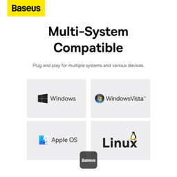 هاب 4 پورت Type-C بیسوس مدل UltraJoy Series