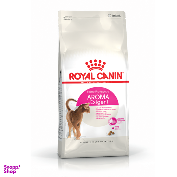 غذای خشک گربه رویال کنین مدل آروما اکسیجنت ROYAL CANIN AROMA EXIGENT وزن 2 کیلوگرم