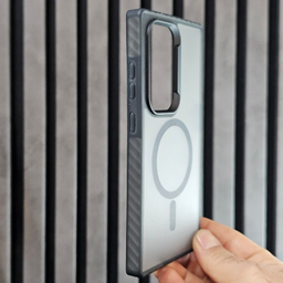کاور و محافظ لنز دوربین گوشی موبایل فشن مدل مگ سیف مناسب برای سامسونگ Galaxy S23 Ultra