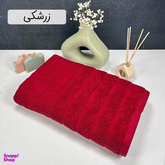حوله حمام دنیز طرح پینار سایز 100×155 سانتی متر