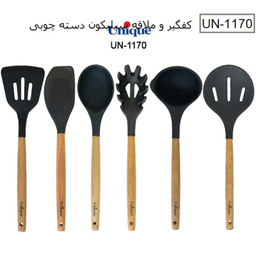 ملاقه یونیک مدل دسته چوب T کد 1170