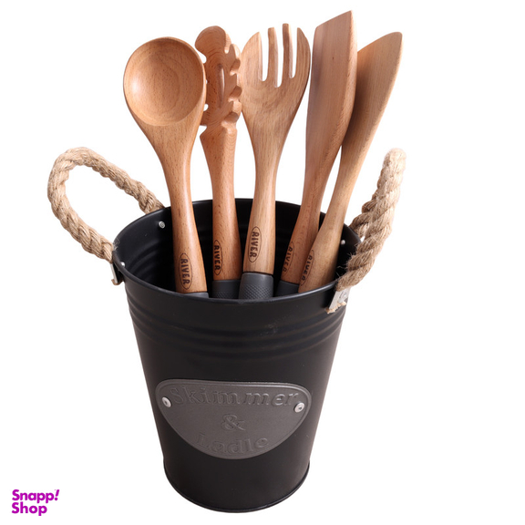 سرویس کفگیر و ملاقه 6 پارچه ریور کد SixSet