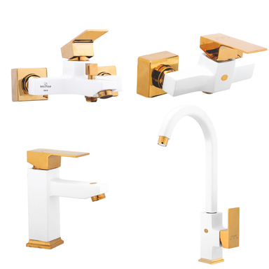 ست شیرآلات یگانه مدل لوکس مجموعه 4 عددی