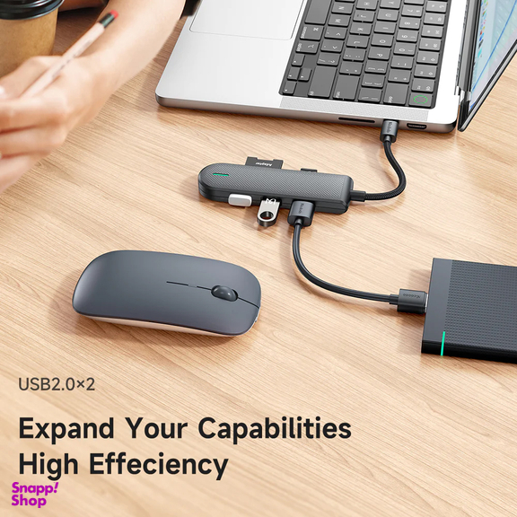 هاب 5 پورت USB-C مک دودو مدل HU-143