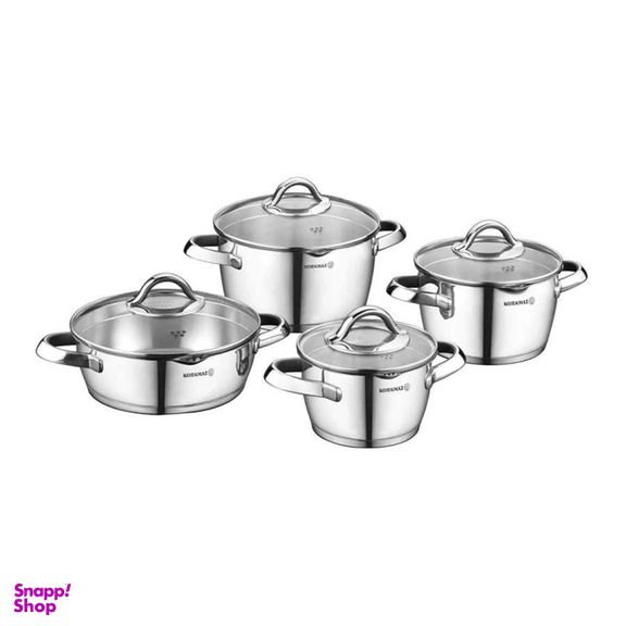 سرویس قابلمه 8 پارچه کرکماز مدل vertex کد 1973