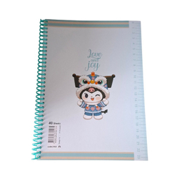 دفتر نقاشی 40 برگ سیمی مکث نوت طرح کرومی کد 2_3463