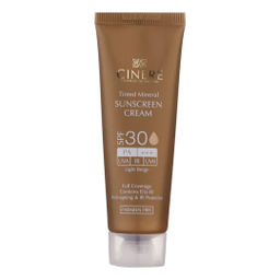 کرم ضد آفتاب مینرال سینره مدل Mineral مناسب پوست حساس رنگ بژ روشن با SPF30 حجم 50 میلی لیتر