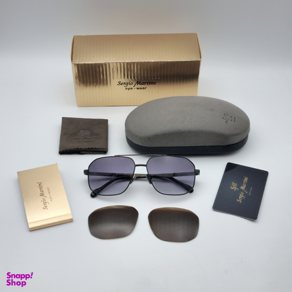 عینک آفتابی مردانه سرجیو مارتینی مدل sa1035c5