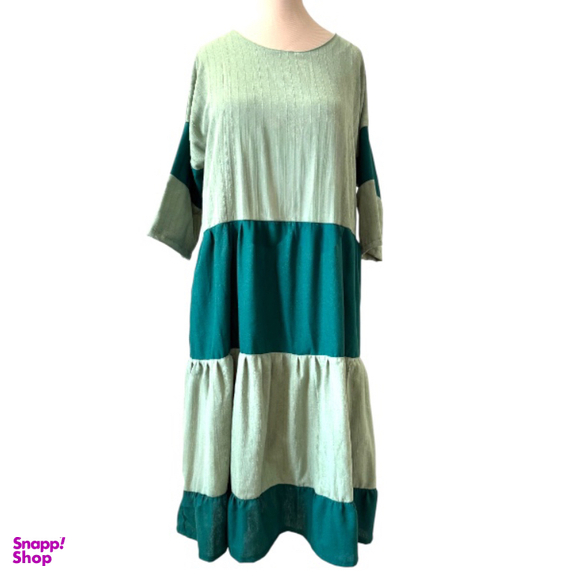 پیراهن زنانه صدف کد 052 رنگ سبز