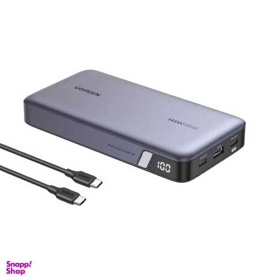 پاوربانک 145 وات یوگرین مدل PB205 کد 90597A ظرفیت 25000 میلی‌ آمپر ساعت به همراه کابل USB-C