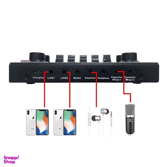 کارت صدا استودیو مدل لومیز V9