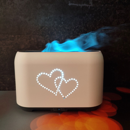 دستگاه بخور و رطوبت ساز سرد مدل قلب طرح آتش